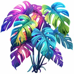 Image of plants on a white background.
