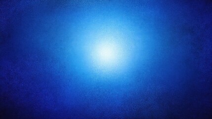 Obraz premium bright central glow on textured blue background creates an abstract atmosphere for various creative works and designs
