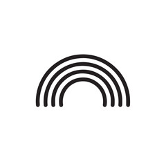 wi fi icon vector on white background 