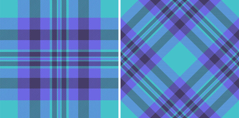 Two vibrant, symmetrical plaid patterns. A versatile background for designs, textiles, or digital art, offering a traditional yet modern aesthetic appeal.