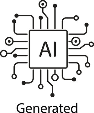 AI generate icon set.