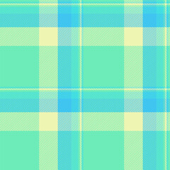Pastel plaid pattern. Checks  stripes in soft blues, greens, and yellow. Seamless design. Perfect for backgrounds, textiles, or creative projects. Versatile.