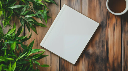 Blank Book Cover 