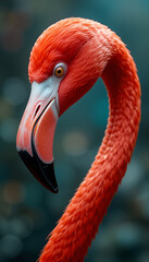 Obraz premium close up of a flamingo