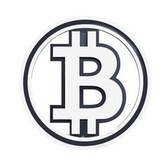  Professional bitcoin currency vector logo design