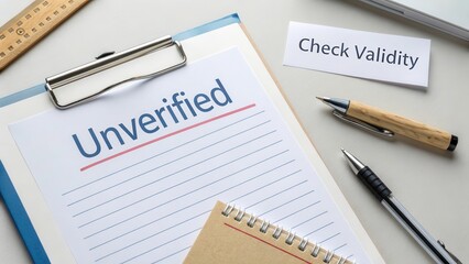 Document Preparation for Verification and Validity Assessment Process