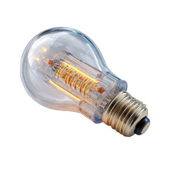 Close-up of a vintage-style LED light bulb