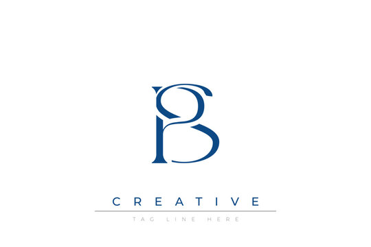 Blue stylized letters PS combined in a modern design on a clean white background, evoking professionalism and creativity. Ideal for branding, business identity, and corporate representation concepts.