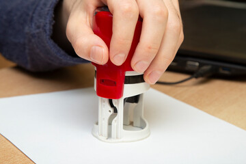 Printing for organizations. Making seals.