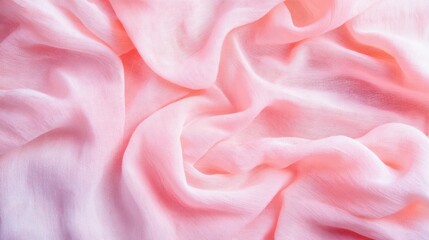 Obraz premium Pink sheer fabric texture background