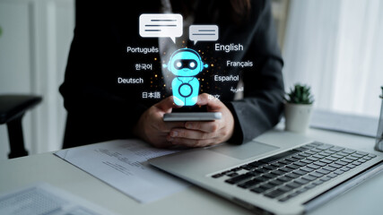 Global communication with multiple languages, digital translation tools, multilingual technology, cross-cultural communication, and virtual language learning environments. Spline