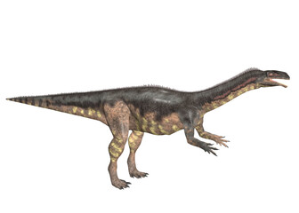 Plateosaurus dinosaur