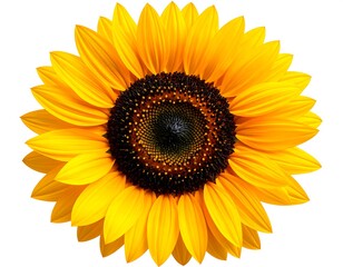 Fototapeta premium Close-up of a vibrant sunflower (3)