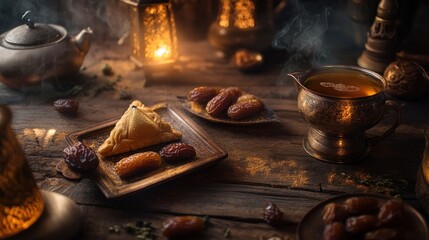 Warm, inviting Middle Eastern feast