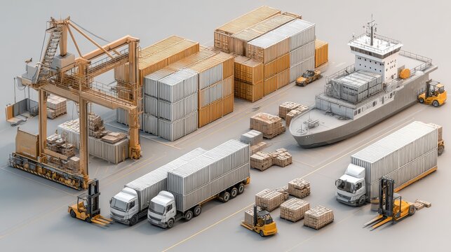 the supply chain management team is responsible for optimizing logistics efficiency