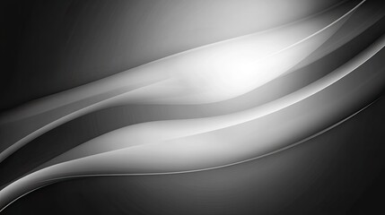 Abstract grayscale waves background