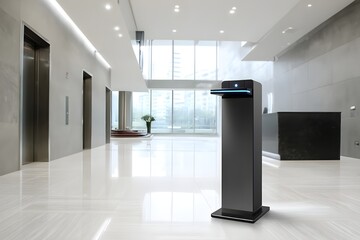 Countertop Mounted Anti Bacterial Motion Safe Device for Clean Kitchen and Health Protection Technology