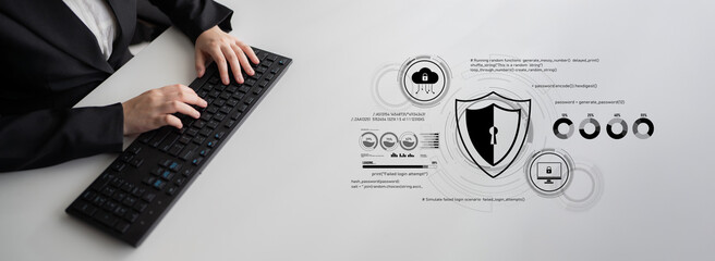 Cyber security protects against breaches, hacks, and network attacks using strong infrastructure...