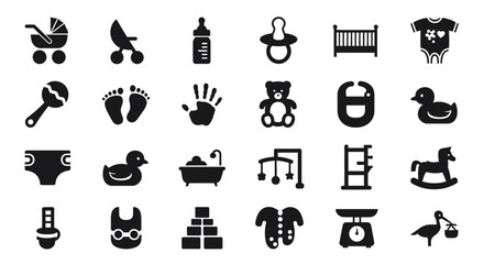 Nursery Items, Childcare Space, Illustration, Cozy Environment, Close-Up View, Fun Concepts