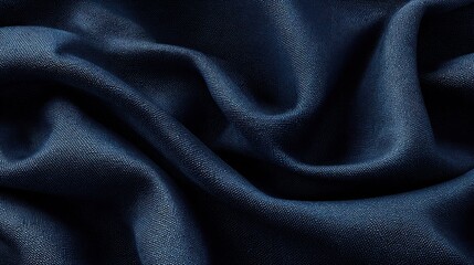 Fototapeta premium dark blue fabric texture pattern