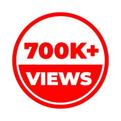 700k views png, trending media exposure, viral content graphic, top performing image