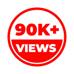 90k views png, trending clip statistics, high engagement snapshot, viral trend content