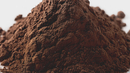 cocoa powder and cinnamon