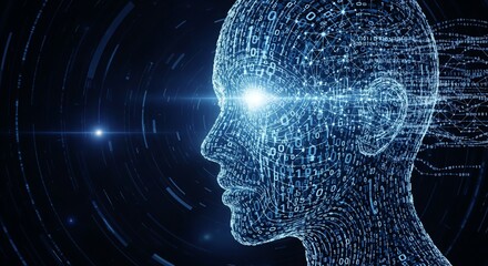  symbolizing AI and data.