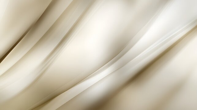 Elegant folds of creamy, flowing fabric create a soft, smooth design.