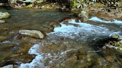 水がきれいな渓流