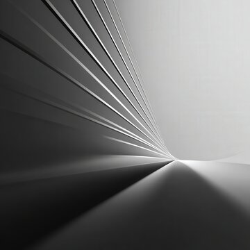 Converging Parallel Lines with Shadow