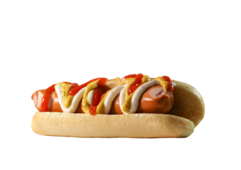 HOT DOG , sobre fondo transparente 