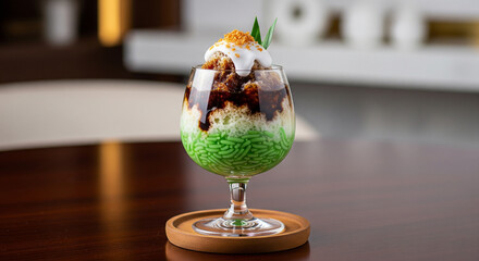 Cendol ice