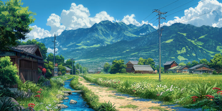 田舎風景」の写真素材 | 3,612,926件の無料イラスト画像 | Adobe Stock