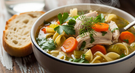 chicken and vegetable soup