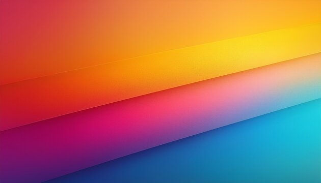 Bright Split Gradient With Pink Orange Blue And Yellow Hues On A Vibrant Abstract Background