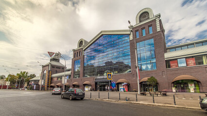 Sumskoy market facade timelapse hyperlapse