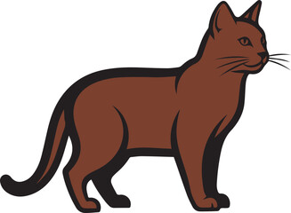 ilustration havana cat vector
