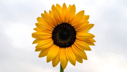 Obraz premium Close-up of a vibrant sunflower