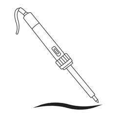 electric soldering iron