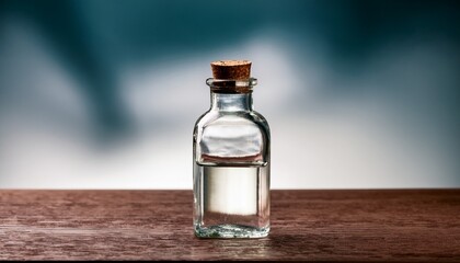 Glass Bottle With Cork