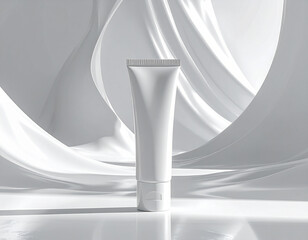 チューブ　モックアップ　白背景 2