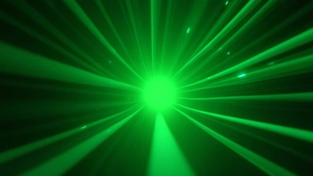 Flying inside green data cables. Infinitely looped animation.