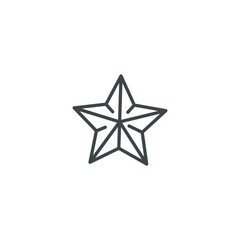 starfish logo EPS template icons vector illustration transparent background