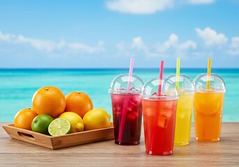 Fototapeta premium Tropical Refreshments