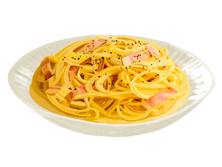 カルボナーラスパゲティ