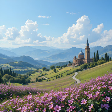 Tarassaco in fiore