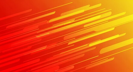 Dynamic Red and Yellow Abstract Lines Background for Website or Presentation Design