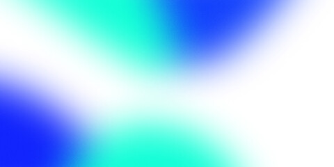 Abstract element with glowing blue gradient with noise texture