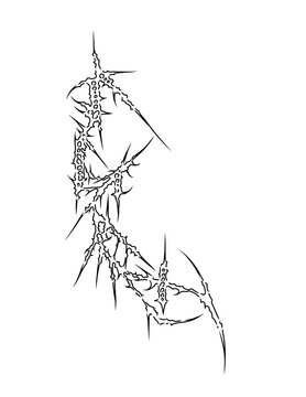 cybersigilism tattoo design